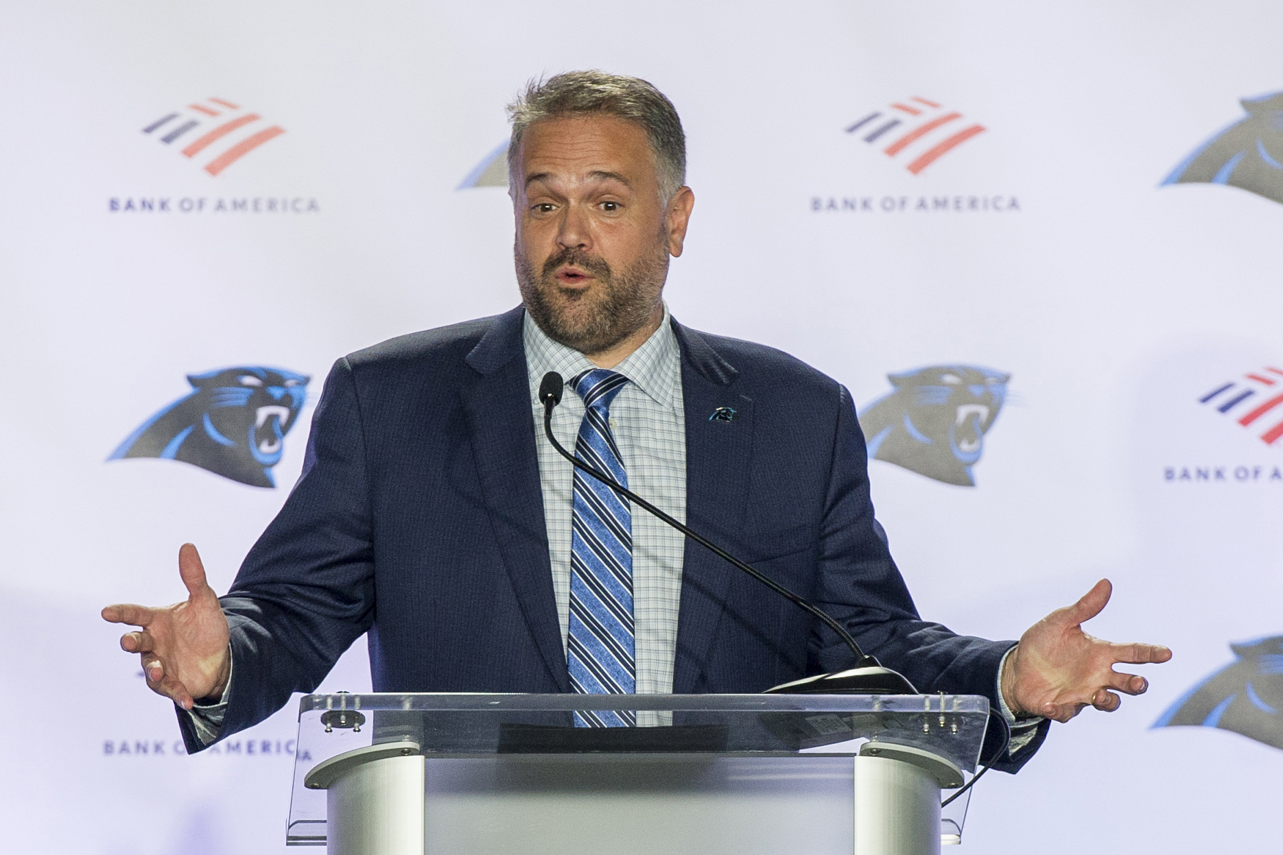 Panthers' Matt Rhule faces major quarterback decision