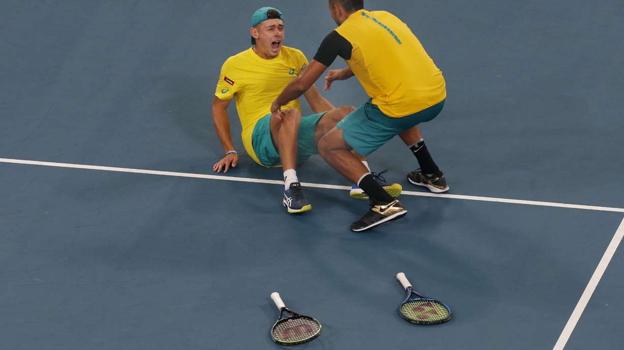Kyrgios, de Minaur get Australia into ATP Cup semifinals