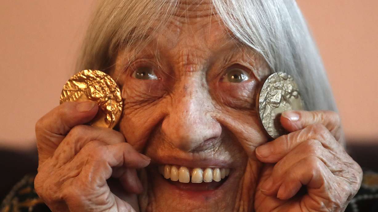 Agnes Keleti, the oldest living Olympic champion, turns 99
