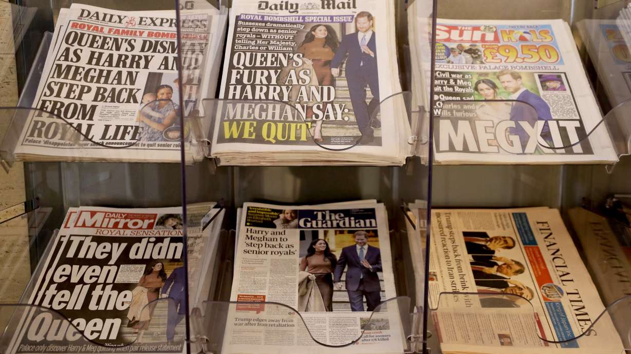 Royal reset: Harry, Meghan aim to control their media image