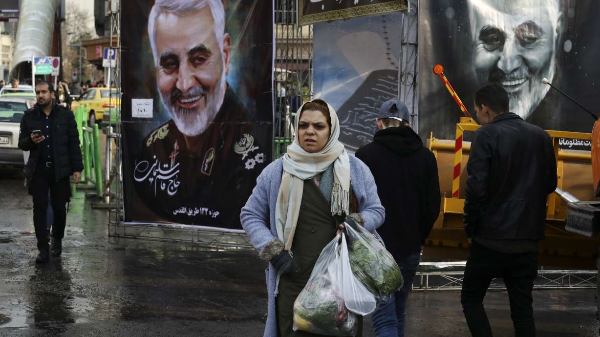 On streets of Tehran, relief for now at no wider conflict