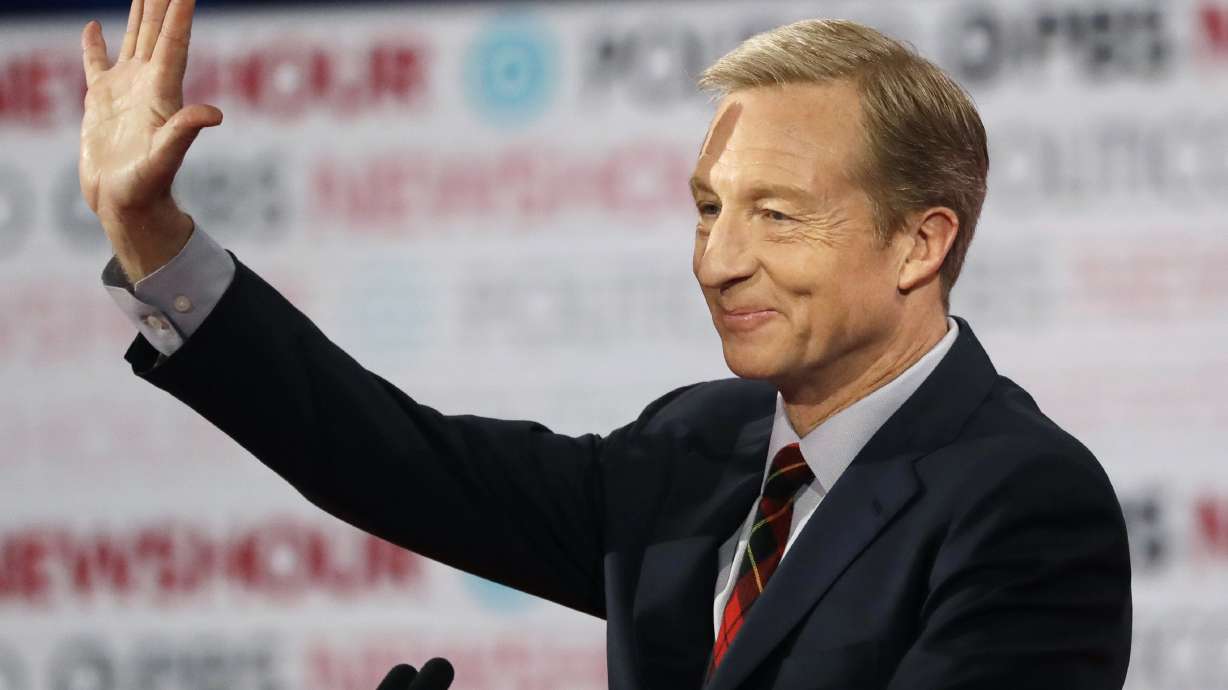 Steyer wants climate change refugees to enter US legally