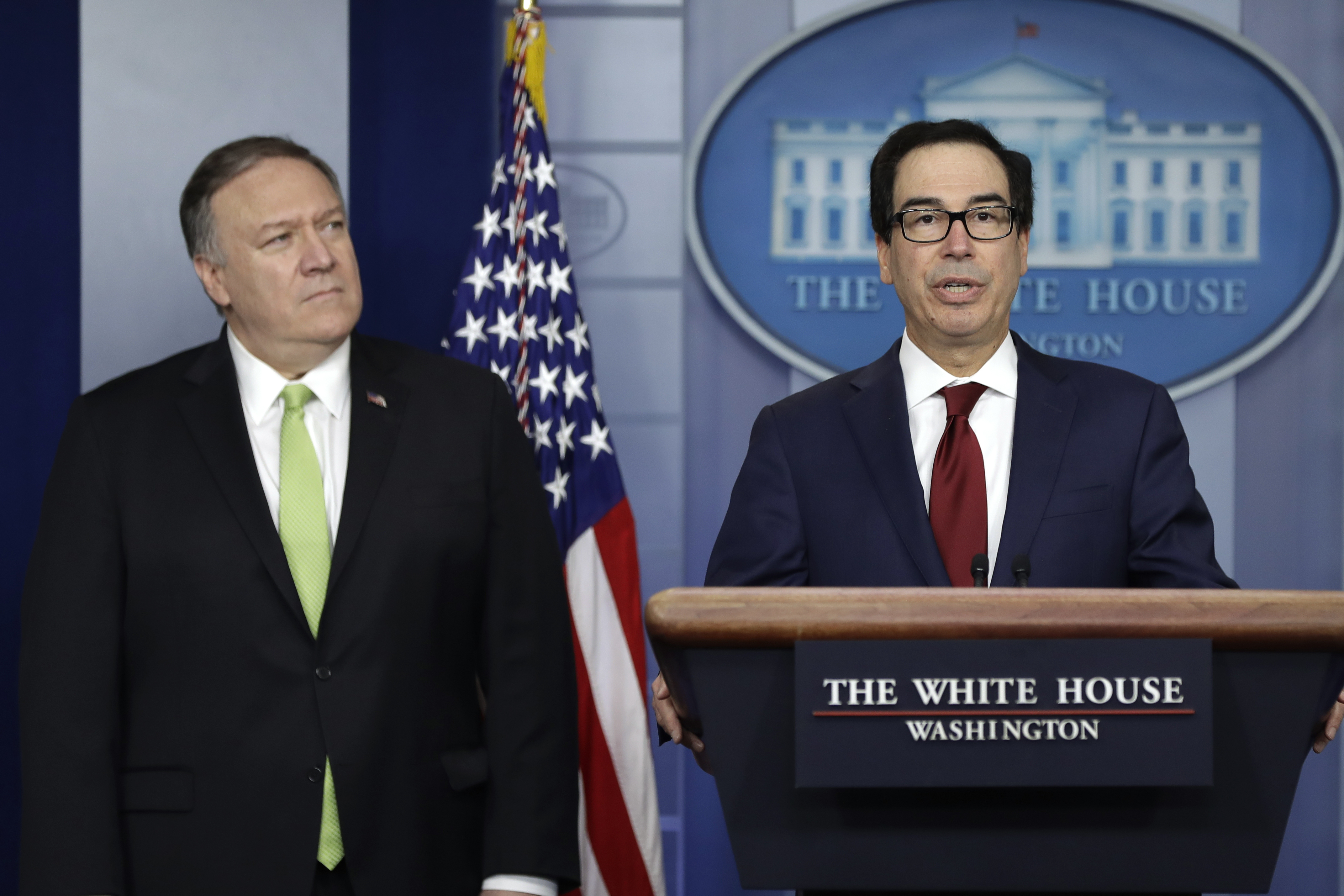 US announces new sanctions on Iran after missile strikes