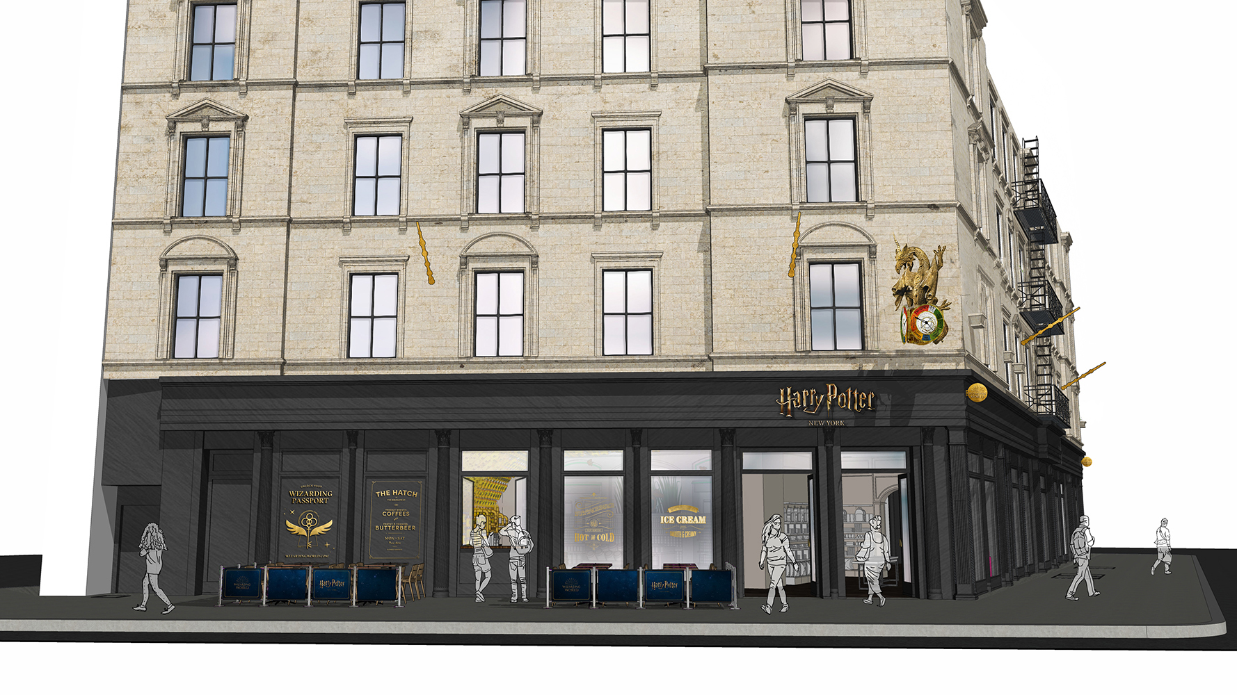 Muggles, get ready for the first Harry Potter flagship store