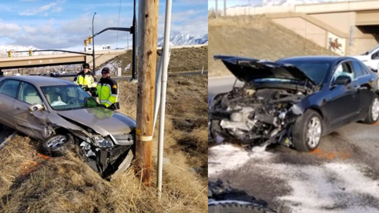Ogden car crash sends 4 to hospital, 1 in serious condition