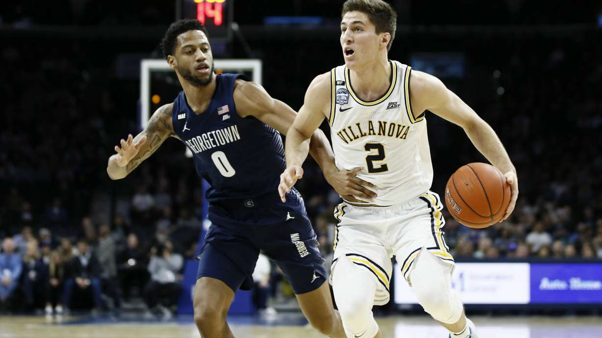 Bey scores 33, leads No. 16 Villanova past Georgetown 80-66