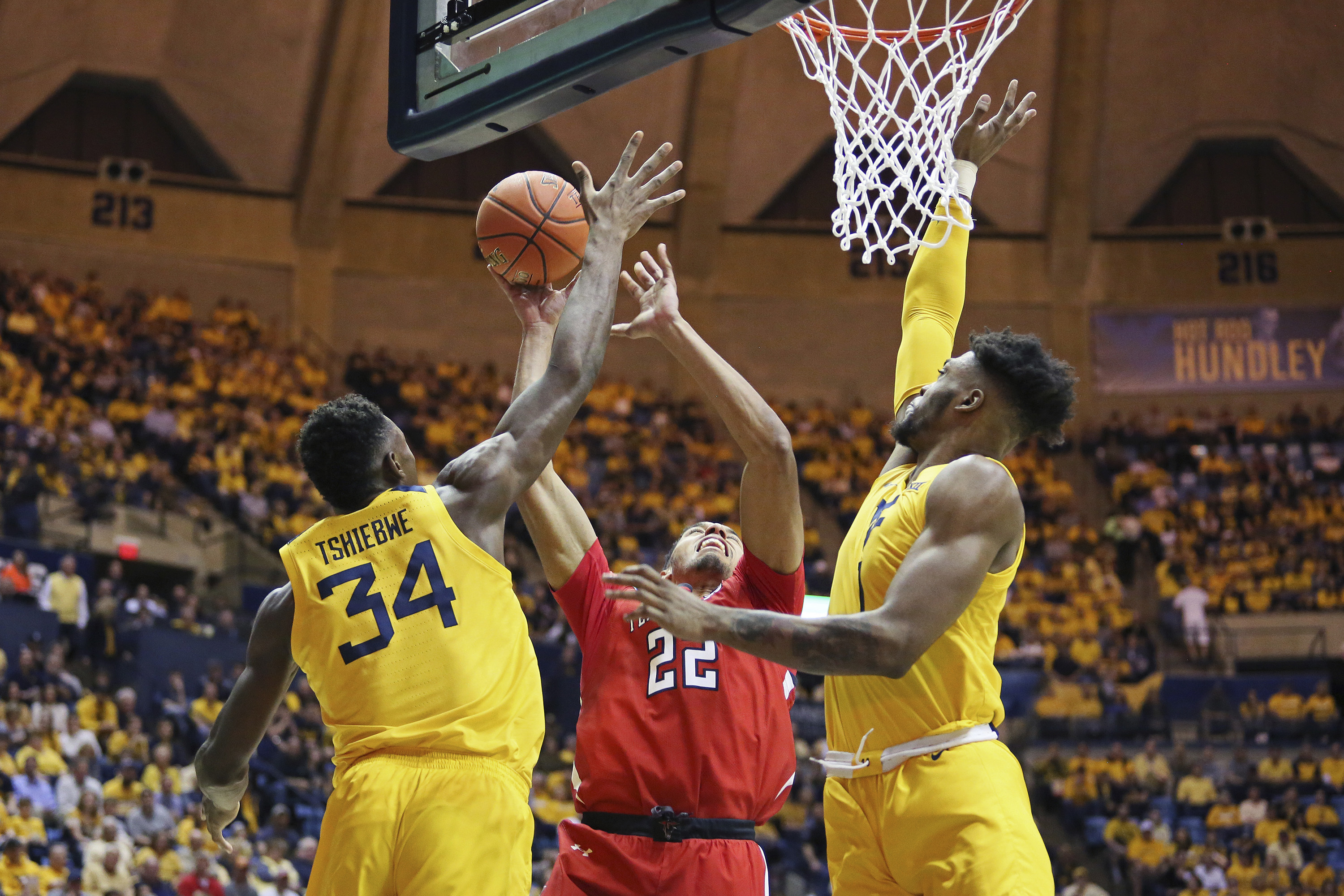 McBride leads No. 17 West Virginia over No. 22 Texas Tech