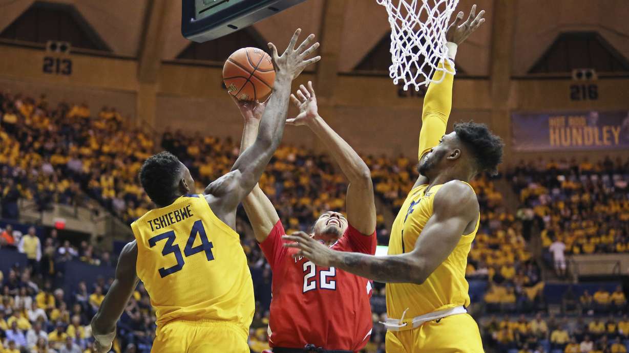 McBride leads No. 17 West Virginia over No. 22 Texas Tech
