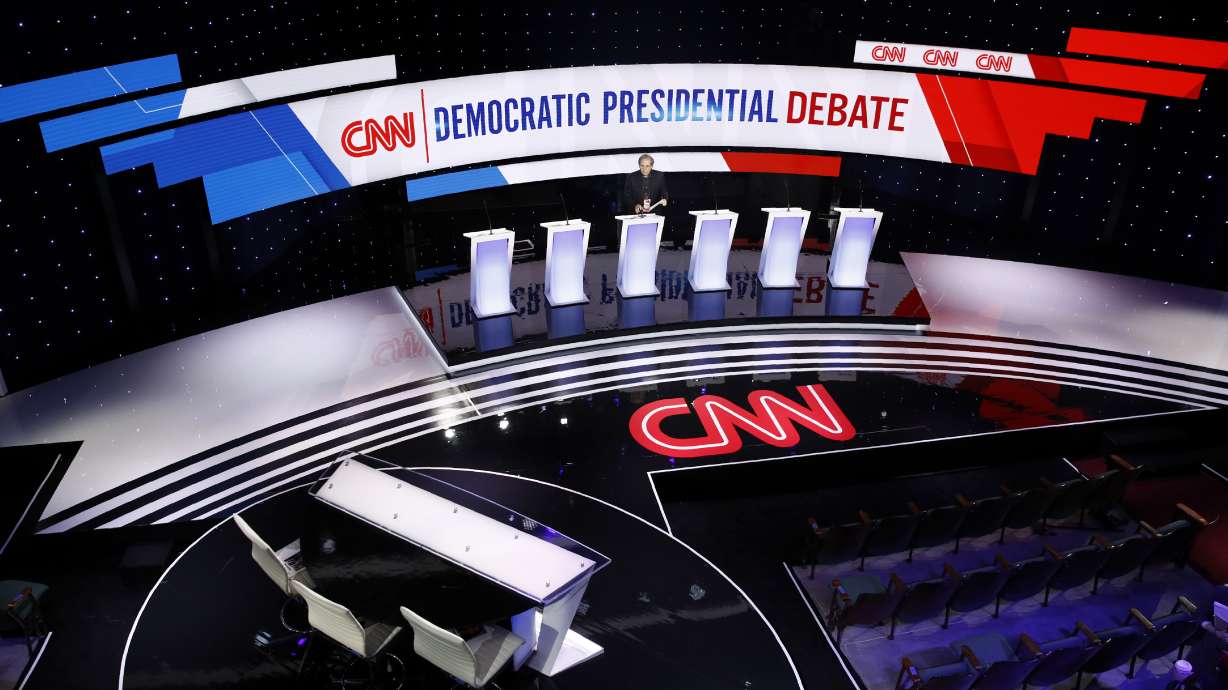 The Latest: Democratic debate ends with talk of hope for '20