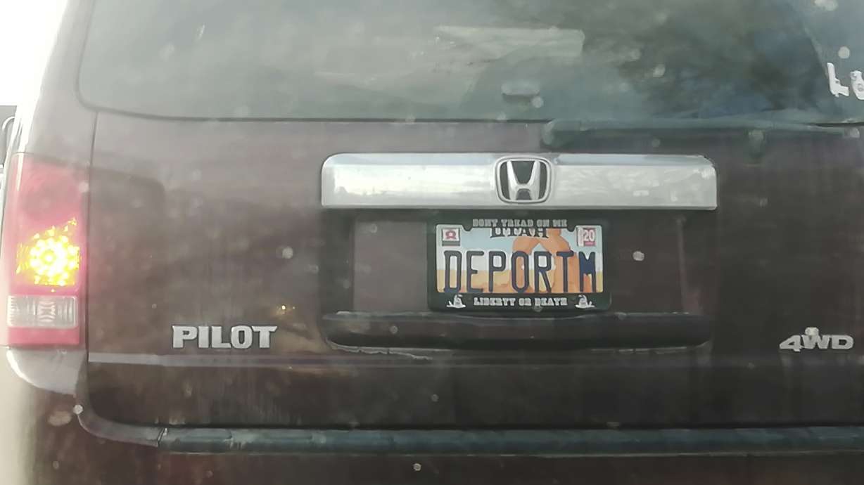 Utah eyes personalized license plates after ‘deport’ uproar