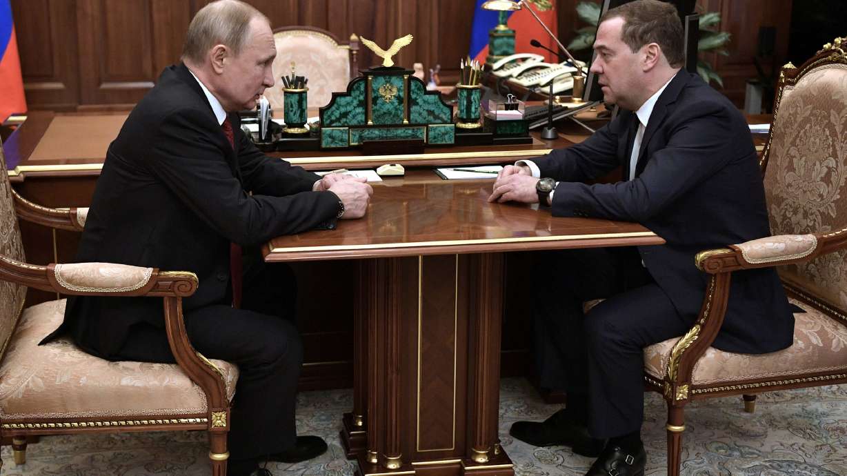 Russian prime minister submits resignation to Putin