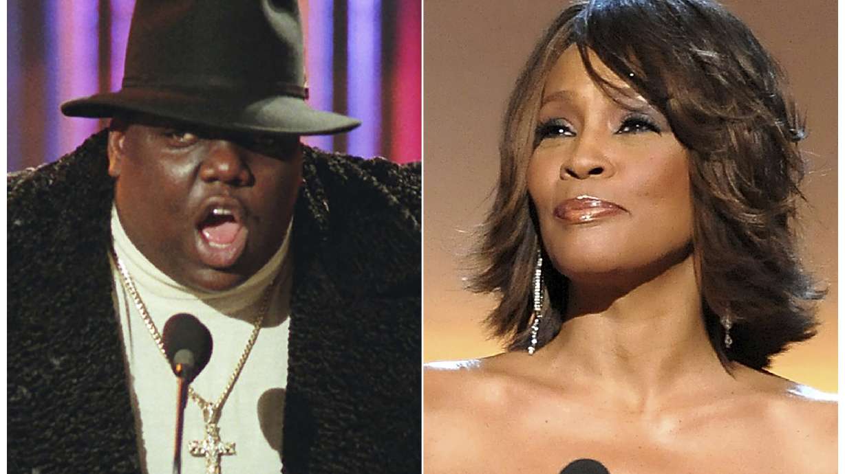 Whitney Houston, Notorious B.I.G. lead field into rock hall