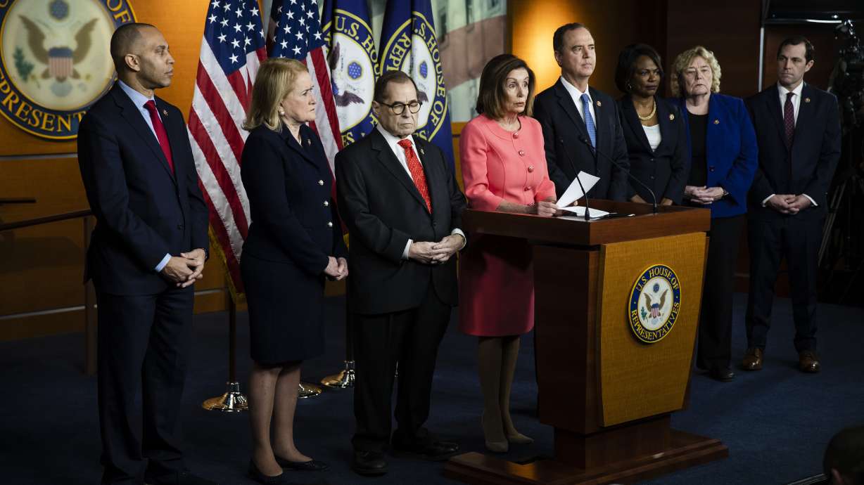 Who are the House's 7 impeachment prosecutors?