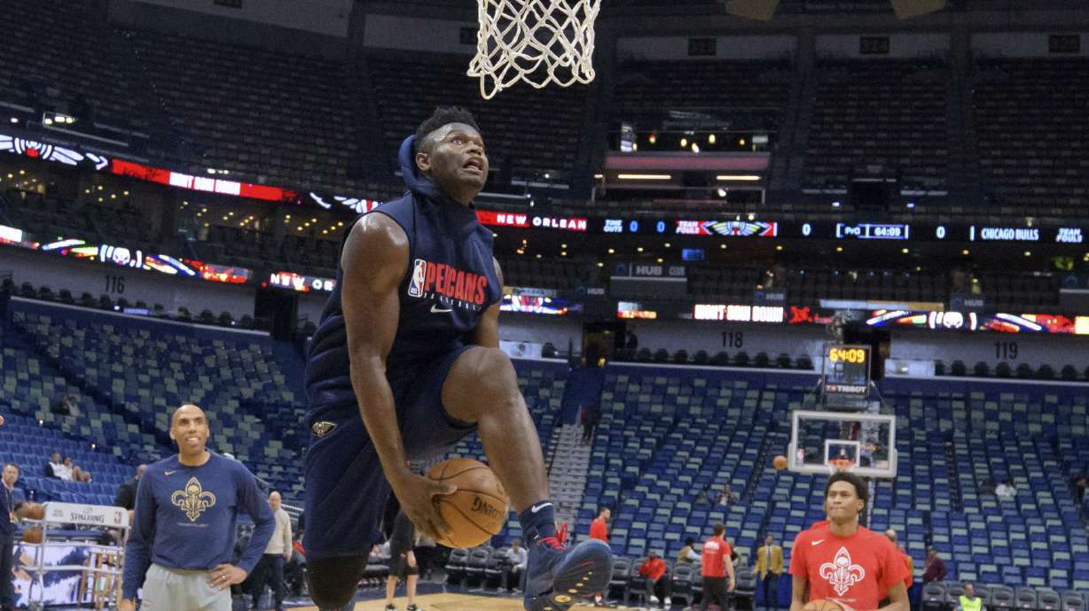Griffin: Pelicans project Zion Williamson debut for Jan. 22