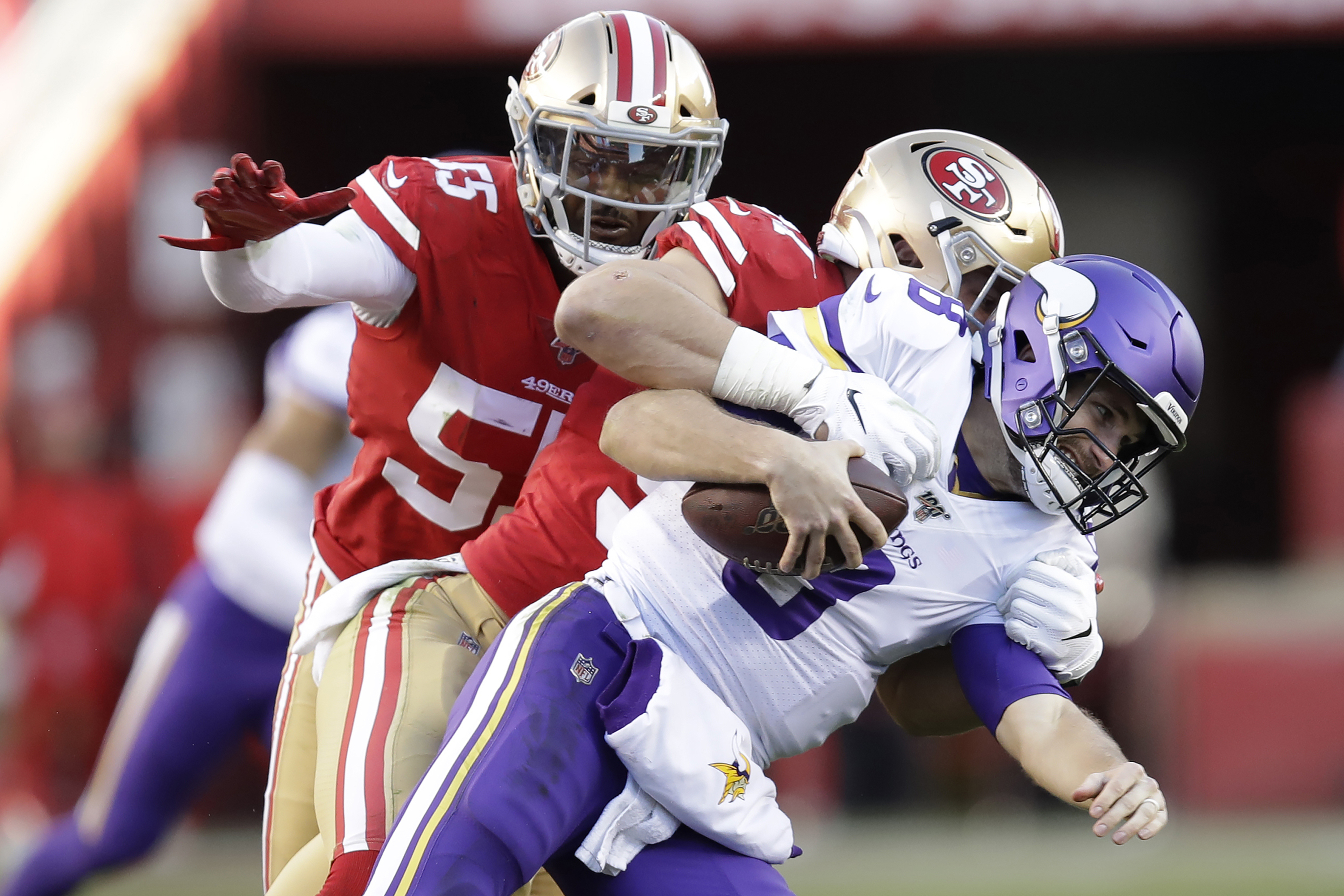 Rookie Nick Bosa makes big impact on improved 49ers defense