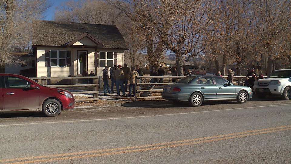 The outside of the Montegue property in Antimony, Garfield County on Friday, Jan. 10, 2020. Sadee the deer was shot outside of the property on Jan. 8 by a Utah Division of Wildlife Resources officer. (Photo: Alex Cabrero, KSL TV)