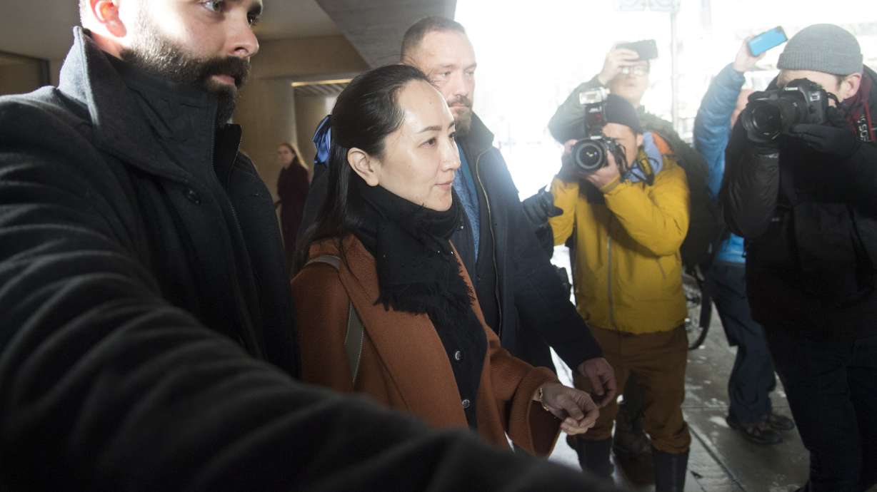 Huawei CFO lawyers say her alleged crimes no crime in Canada