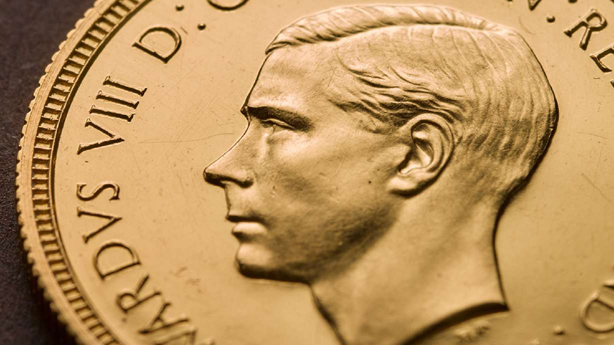 Rare coin featuring abdicated King Edward VIII sells for record $1.3 million