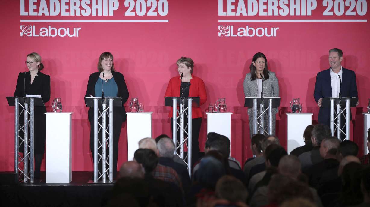 Contenders to lead UK Labour Party stress unity after loss