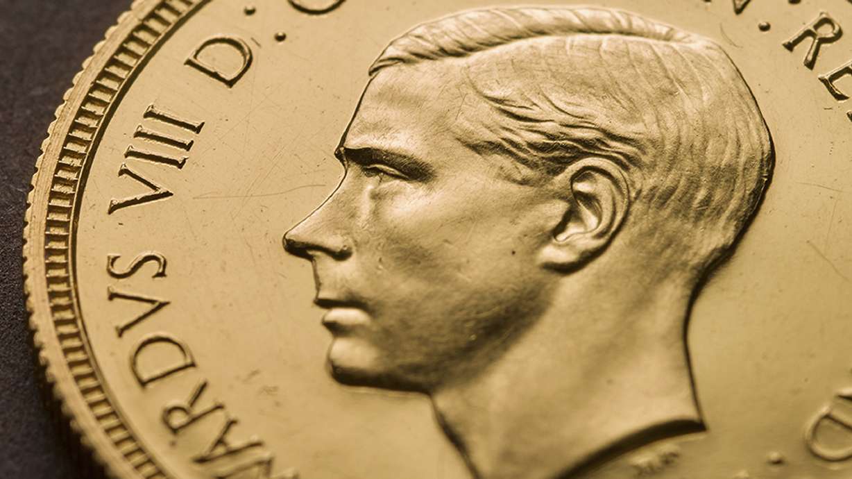 Rare coin of Britain's King Edward VIII fetches record $1.3M