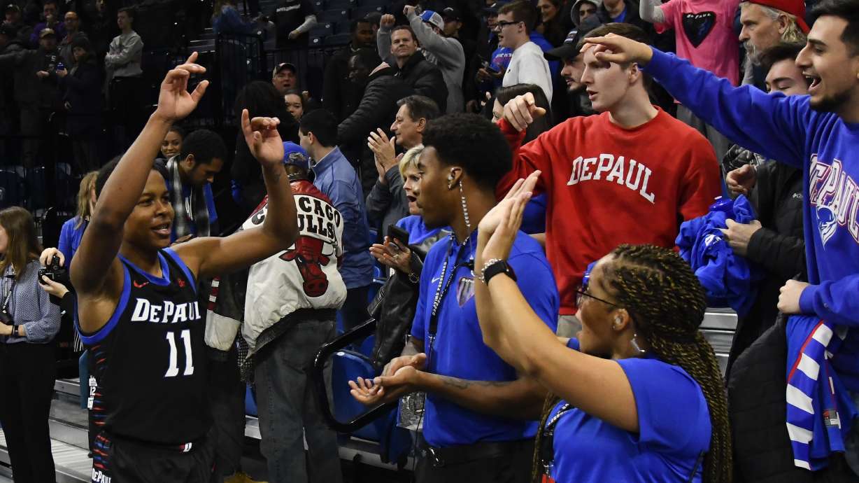 Reed scores 23 points, DePaul upsets No. 5 Butler 79-66