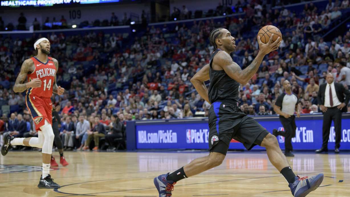 Leonard, Clippers rally to beat Pelicans 133-130