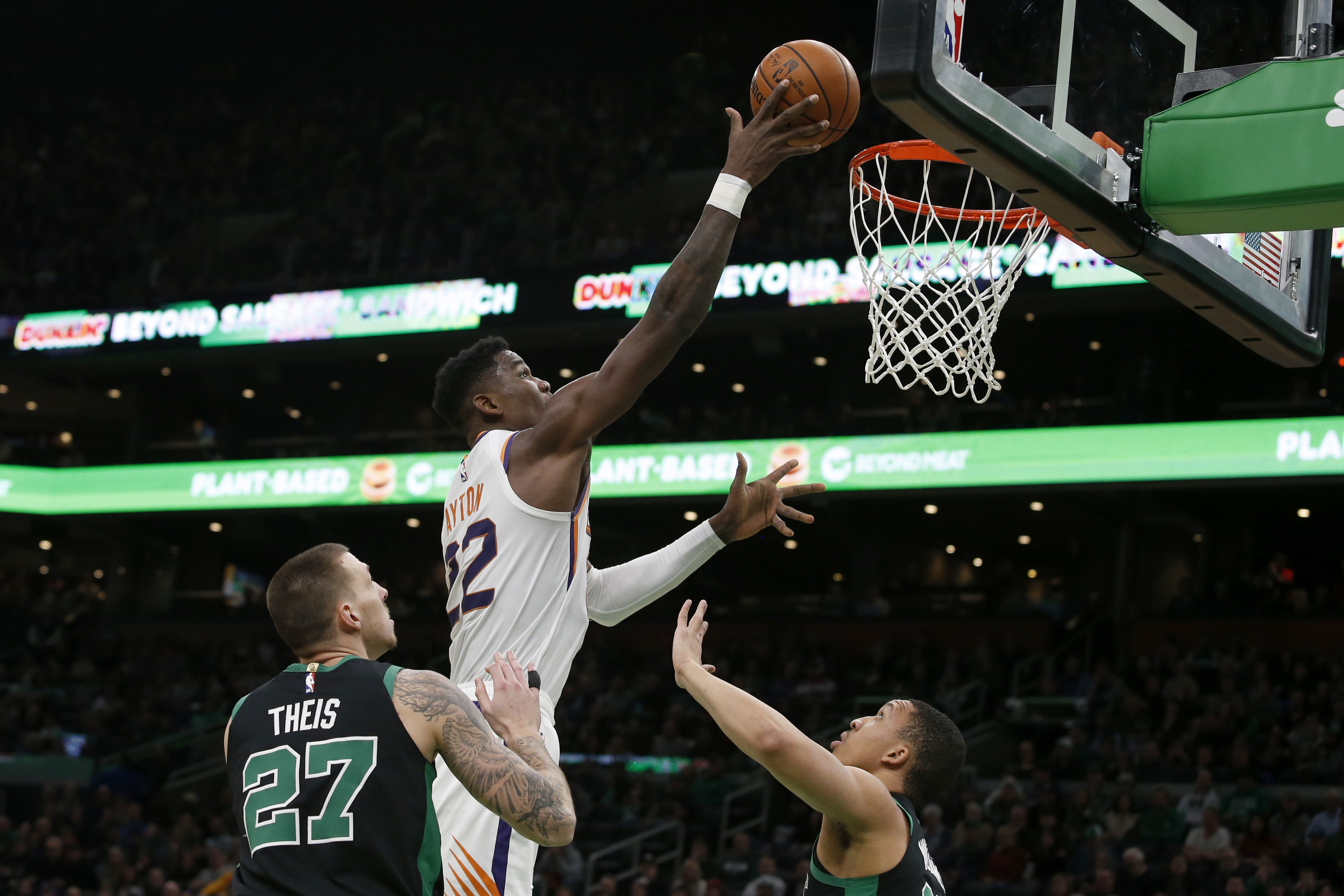 Suns overcome Smart's record 11 3s, beat Celtics 123-119