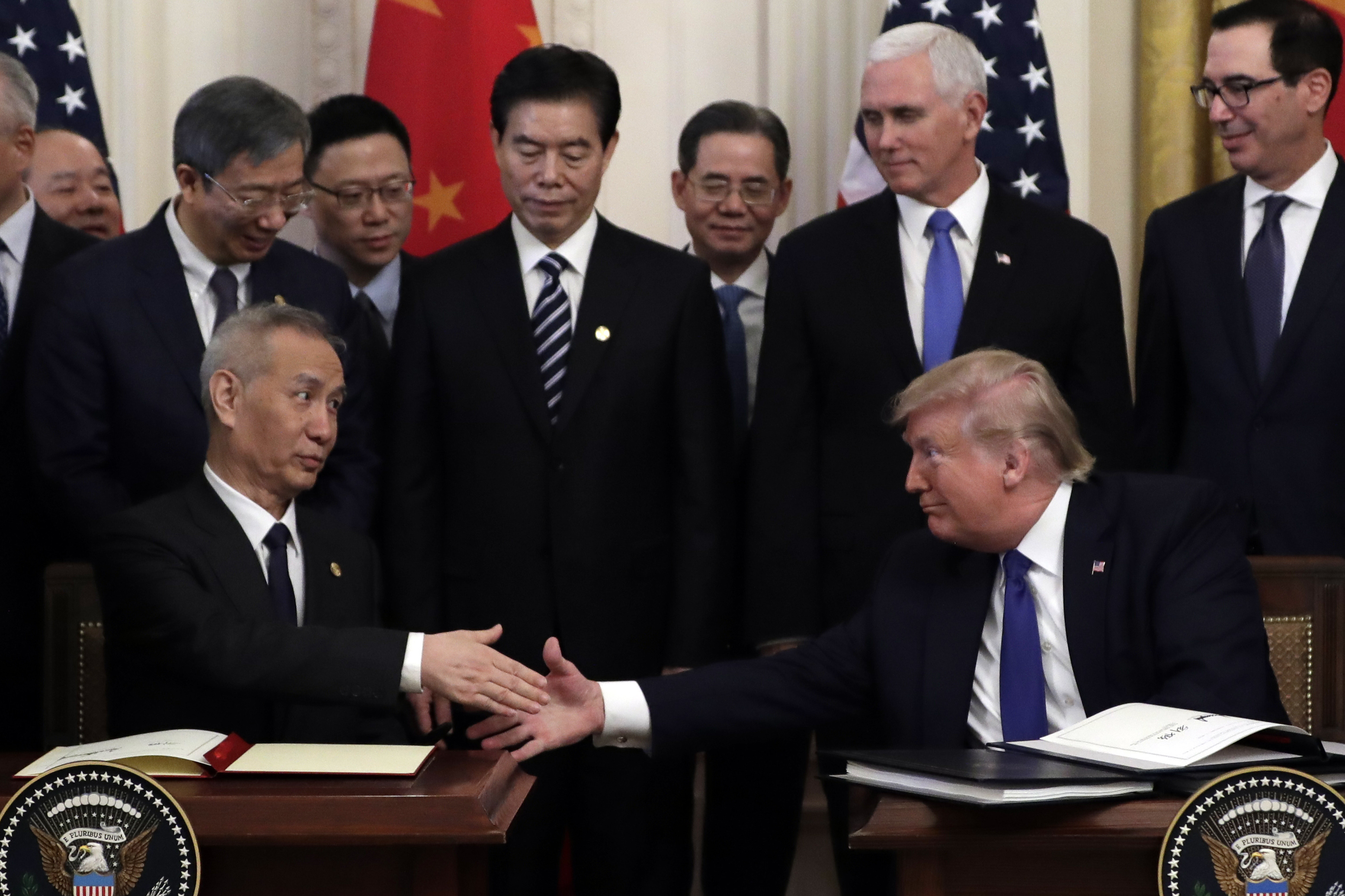Trump thanks farmers for backing him through China trade war