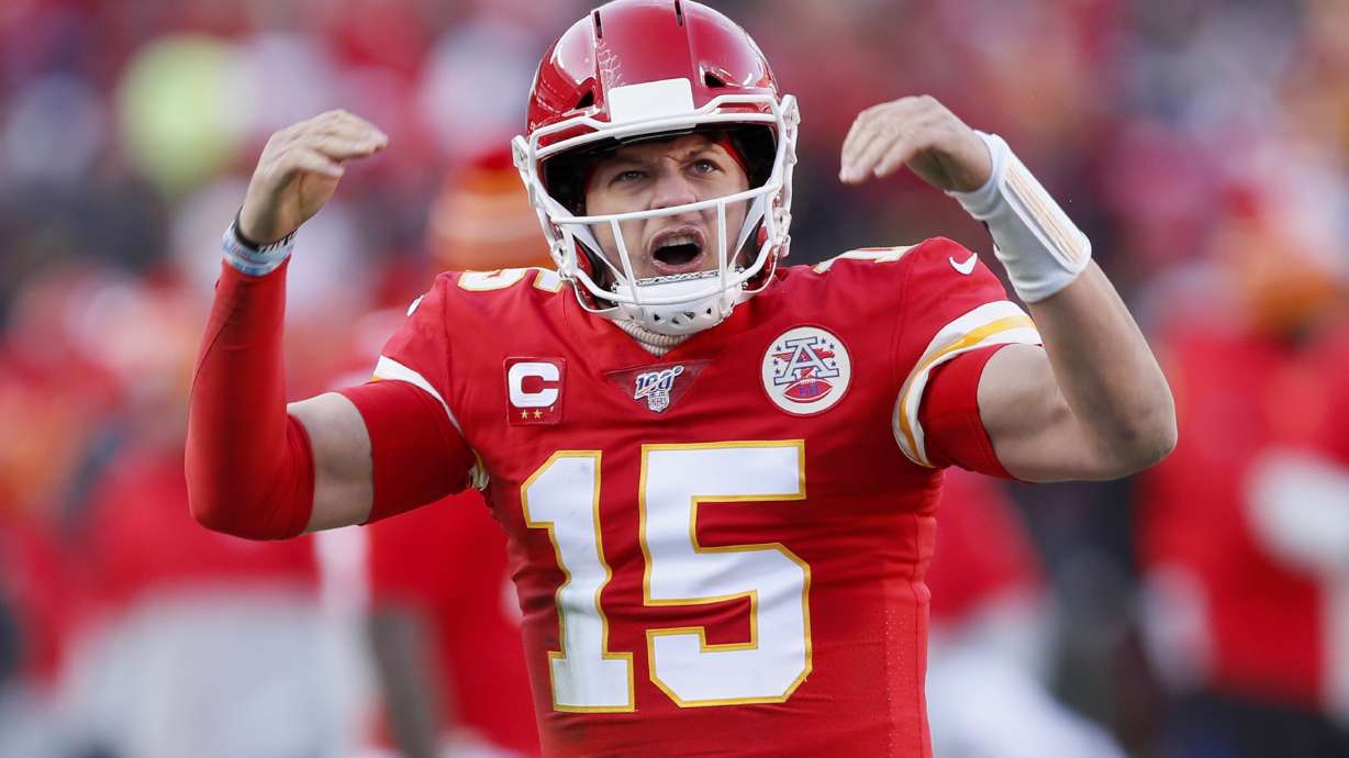 Mahomes' feet, arm lift Chiefs to Super Bowl over Titans