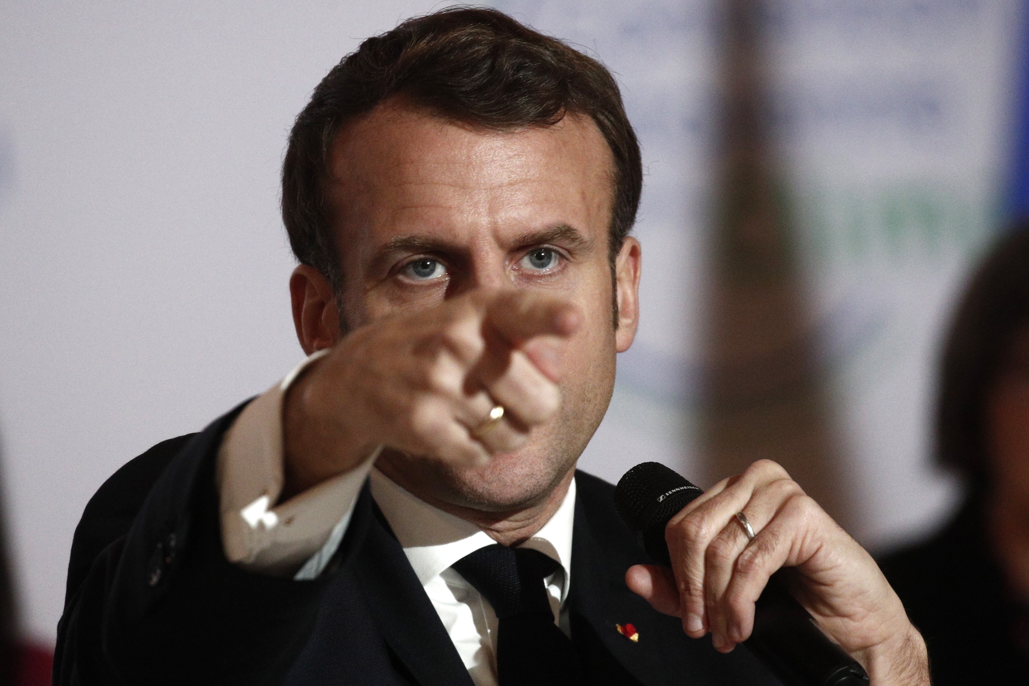 France's Macron tells global CEOs: we're open for business