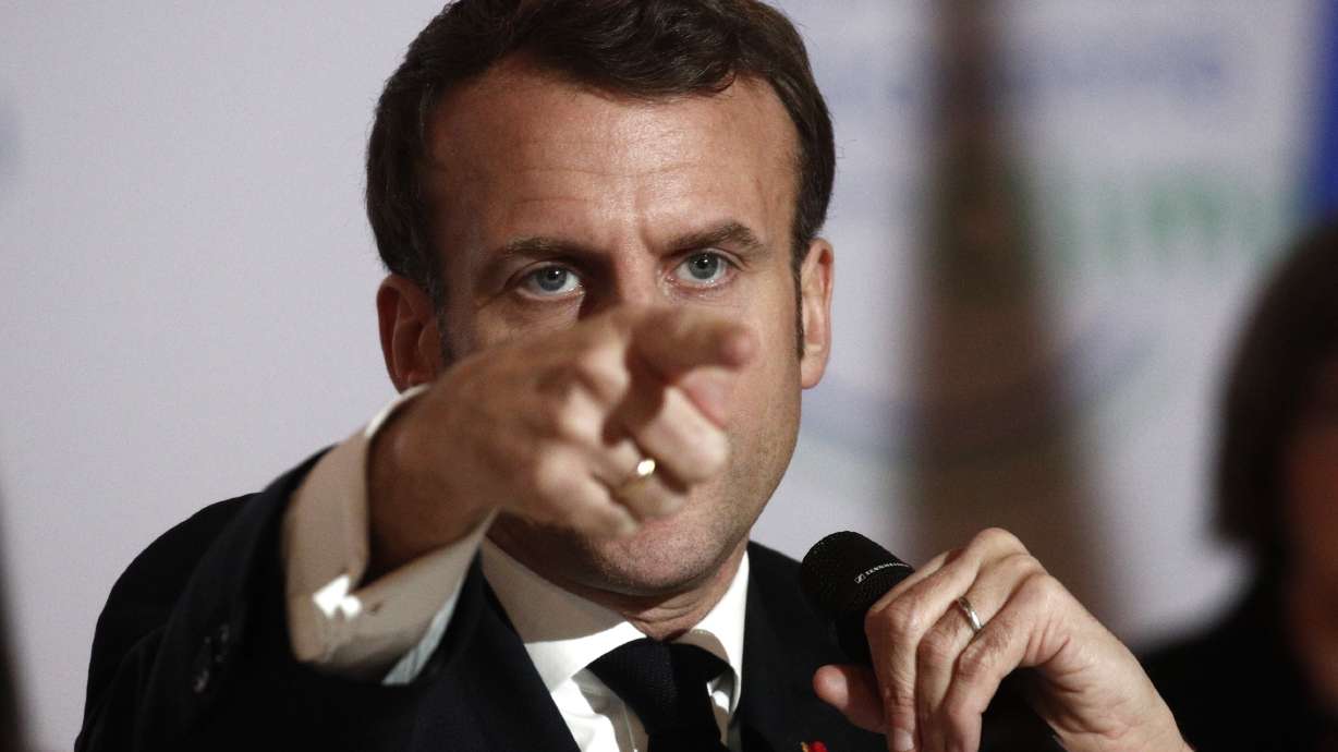 France's Macron tells global CEOs: we're open for business