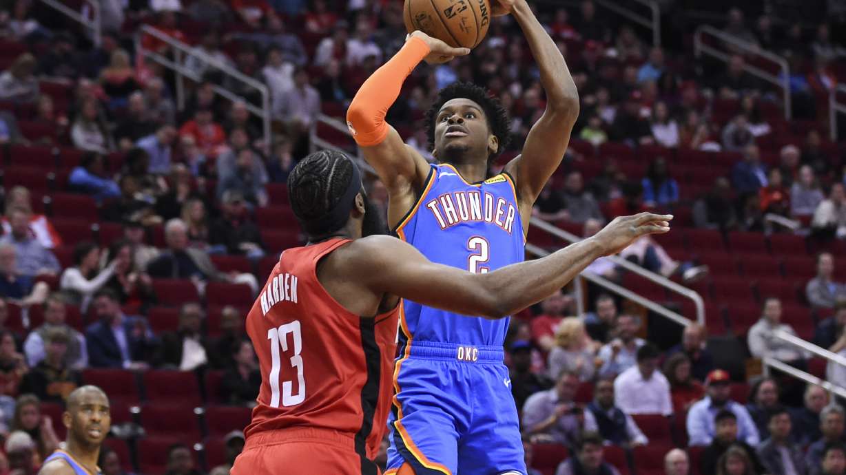 Paul, Thunder rally for 112-107 win over struggling Rockets