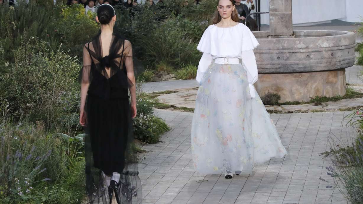 Chanel delves into founder's orphanage past in couture show