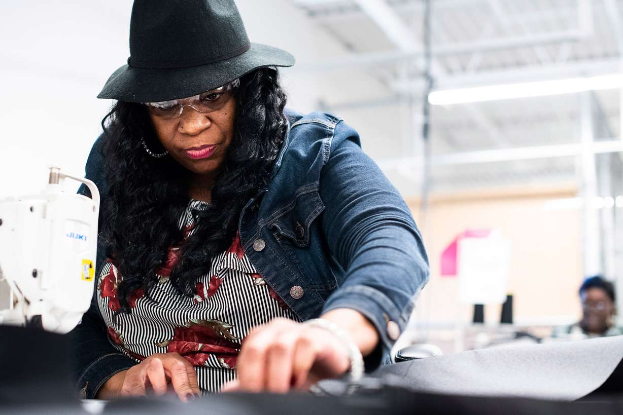 Warren's experience with homelessness taught her to "count your blessings and don't look down" on homeless people. (Photo: Brittany Greeson for CNN)