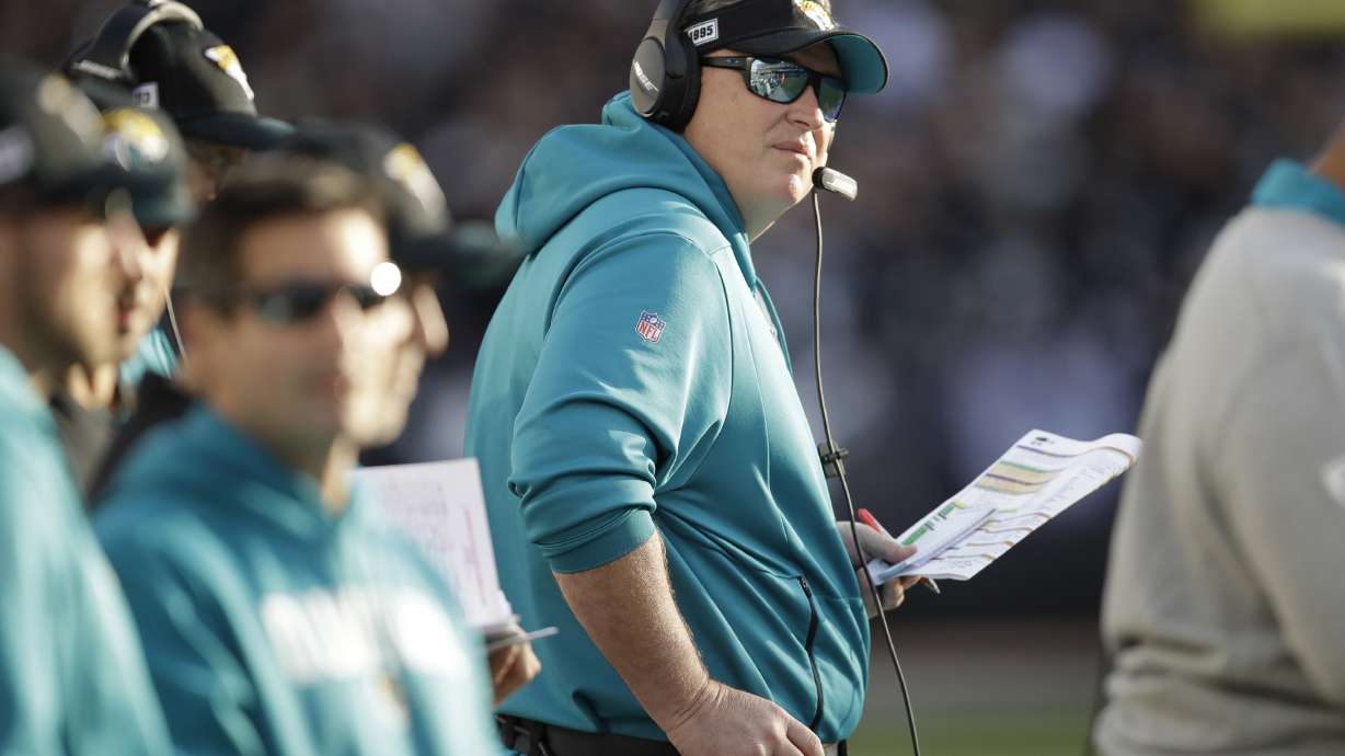 Jaguars hire former Redskins coach Jay Gruden as OC