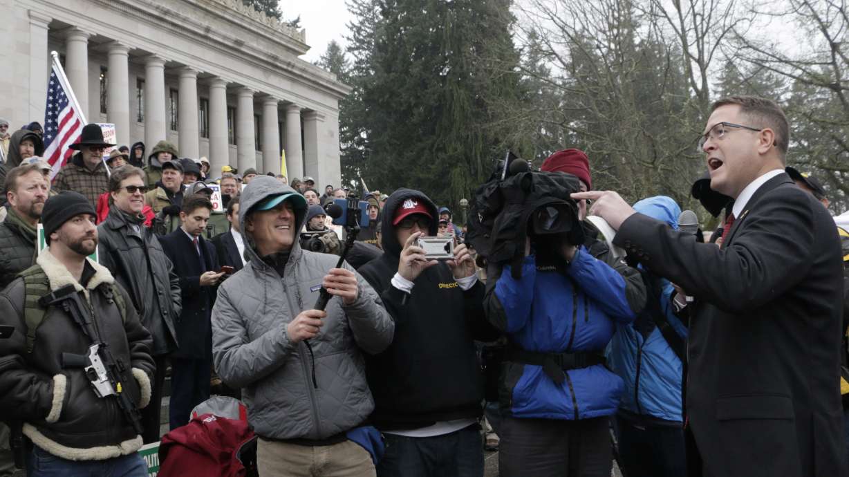 Controversial Washington lawmaker spreads views across West