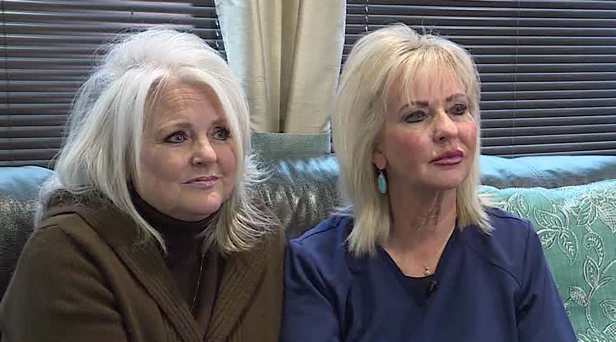 Tami Bayles (right) and her sister said their elderly mother fell victim to two women who claimed to be raising money for religious missions Wednesday, Jan. 22, 2020. Photo: KSL TV