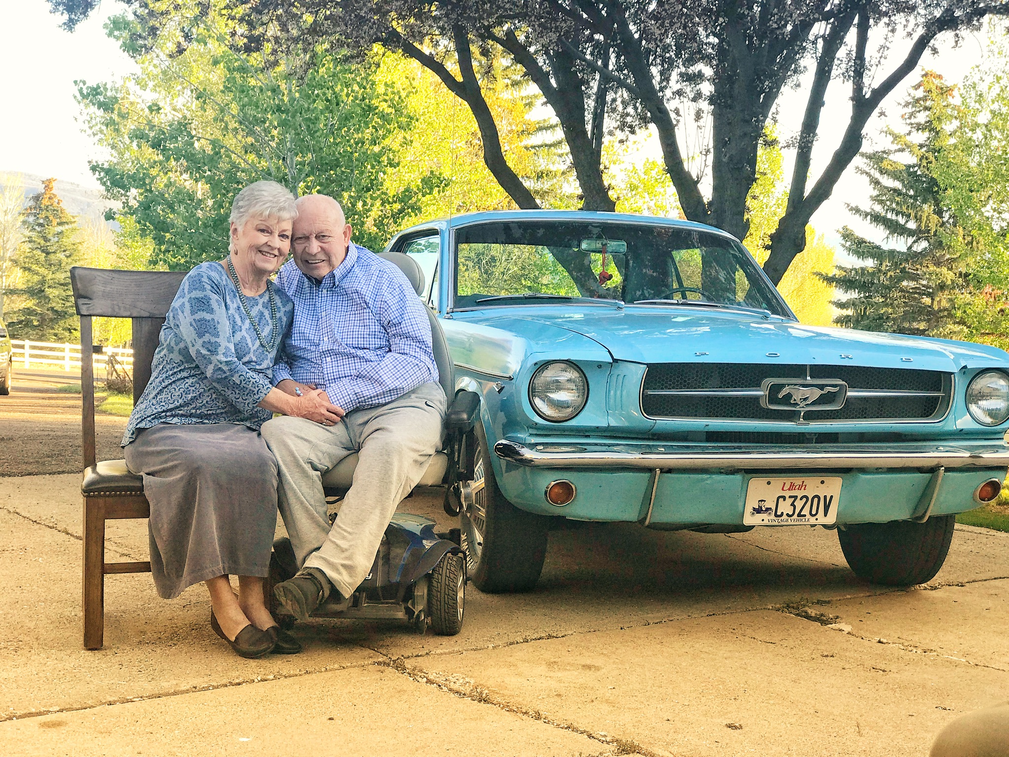 Dennis and Annette Bowthorpe have loved and used their 1964 1/2 Ford Mustang coupe for its entire existence. Twenty years ago, Dennis built a separate garage specifically for his "The Honey" with the hope of doing a full restoration one day. (Photo: Kelly David Sansom of Gallery Photography)