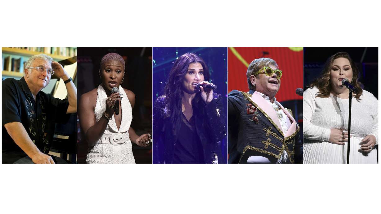 Elton John, Erivo, Menzel, Metz among Oscar performers