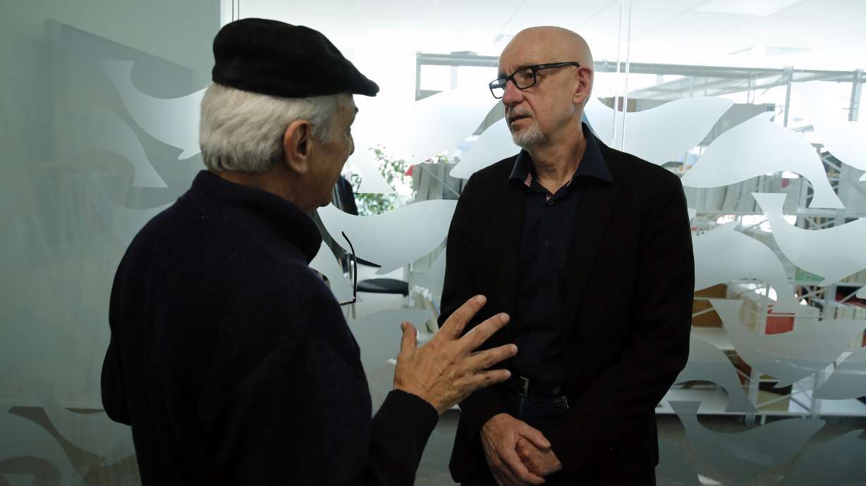 Book reveals 2 fathers linked by grief to 2015 Paris attacks