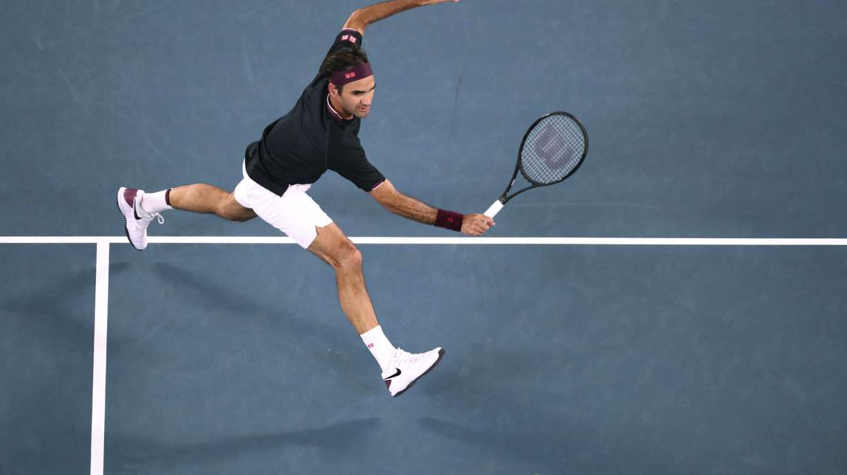 Federer tops Australia's Millman in 5 sets at Melbourne Park