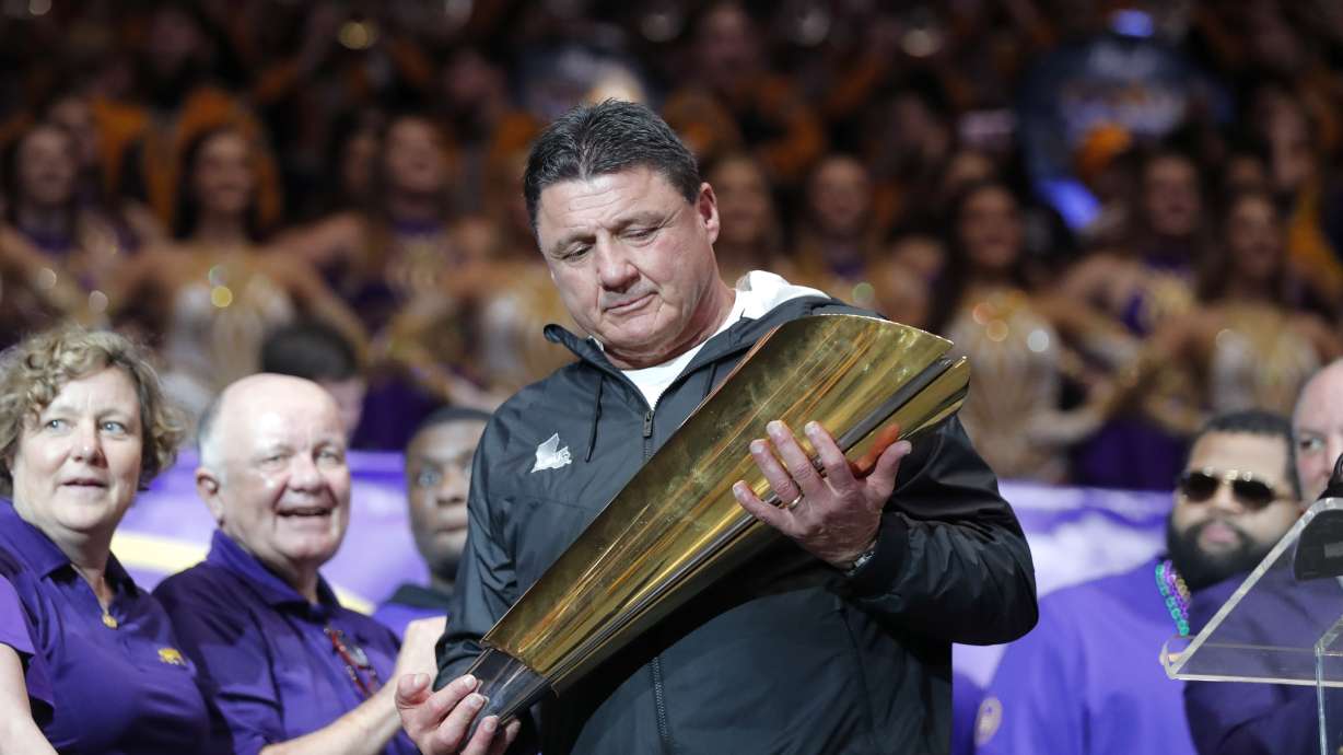 LSU's Orgeron agrees to new 6-year, $42 million contract