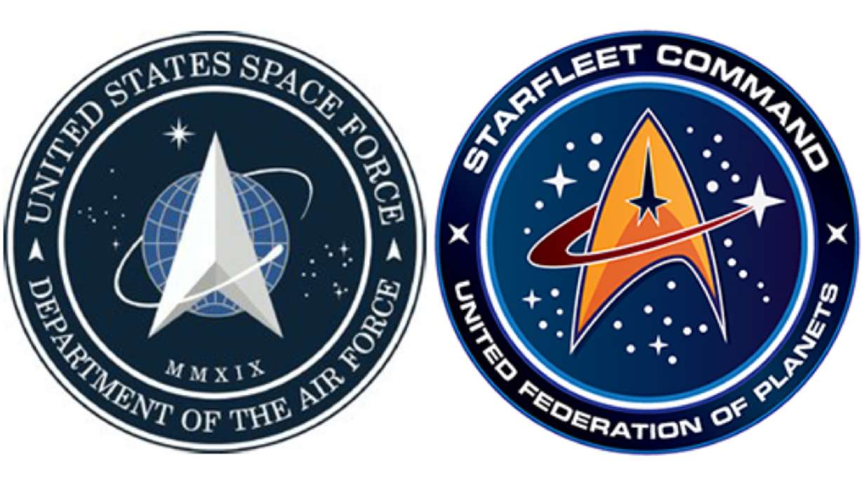 Space Force logo tweeted by Trump bears uncanny resemblance to 'Star Trek' insignia