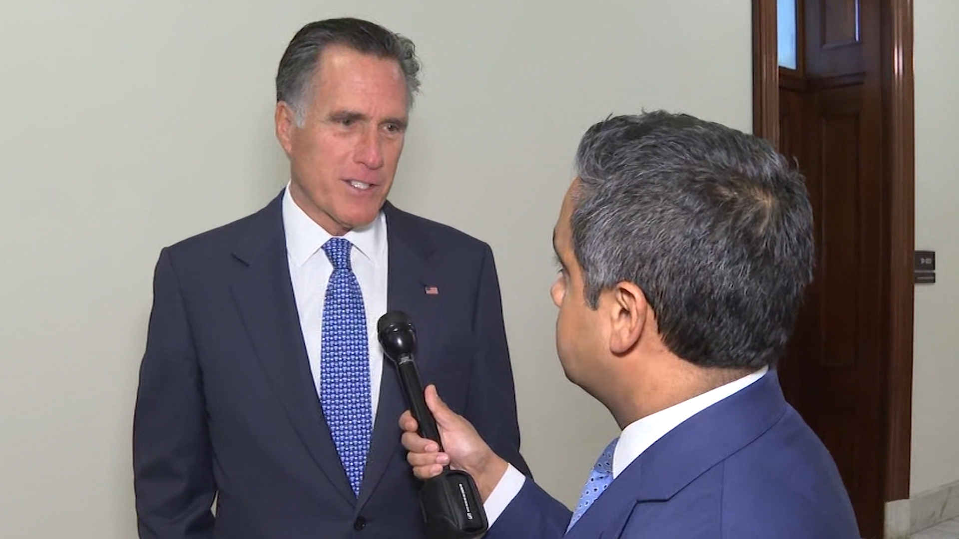 Romney says 'very likely' he'll be in favor of witnesses but won't decide until after opening arguments