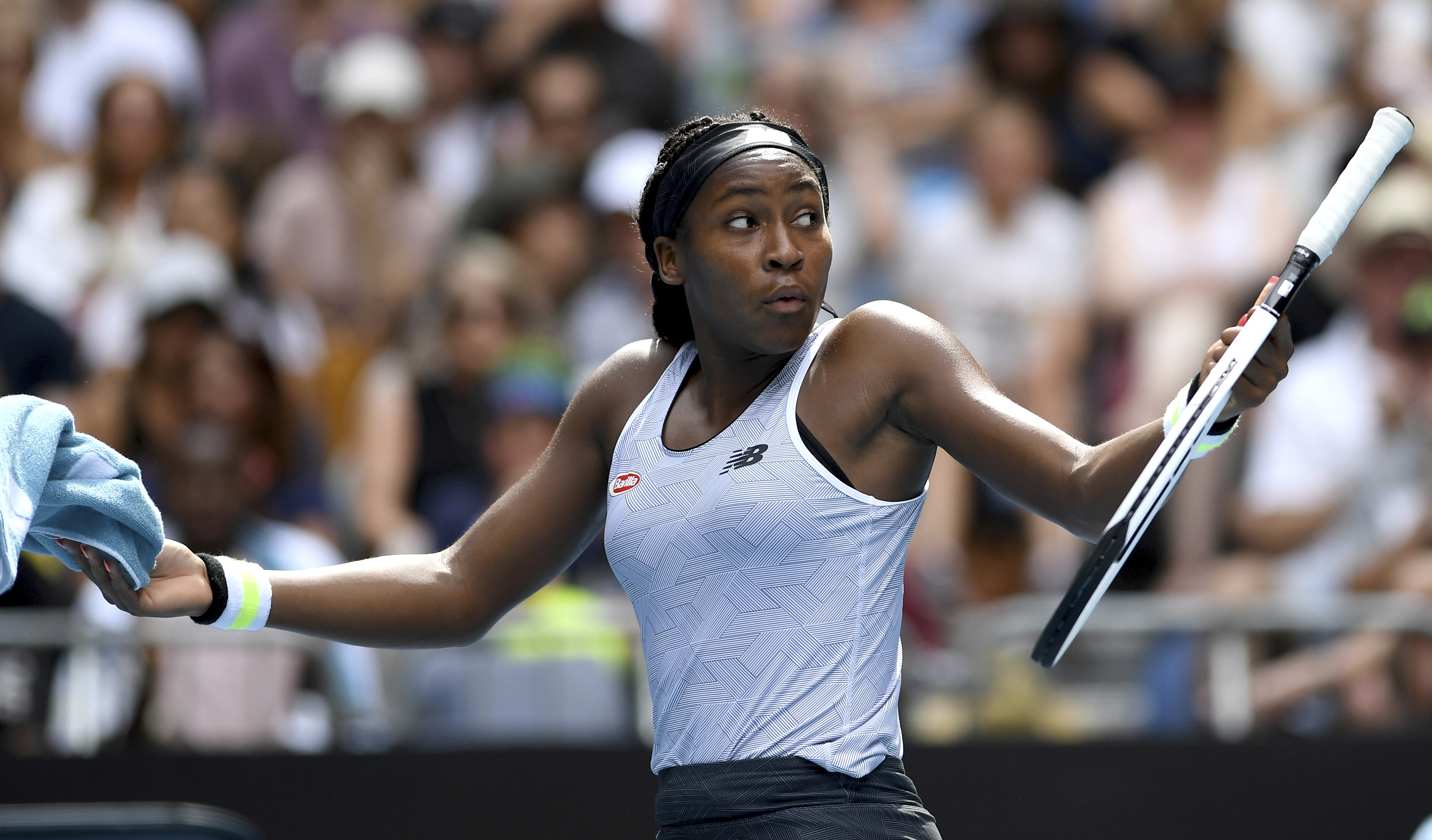 'Didn't do it for the hype': Kenin stops Coco in Australia