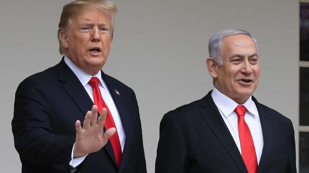 Trump peace plan could boost embattled Israeli leader