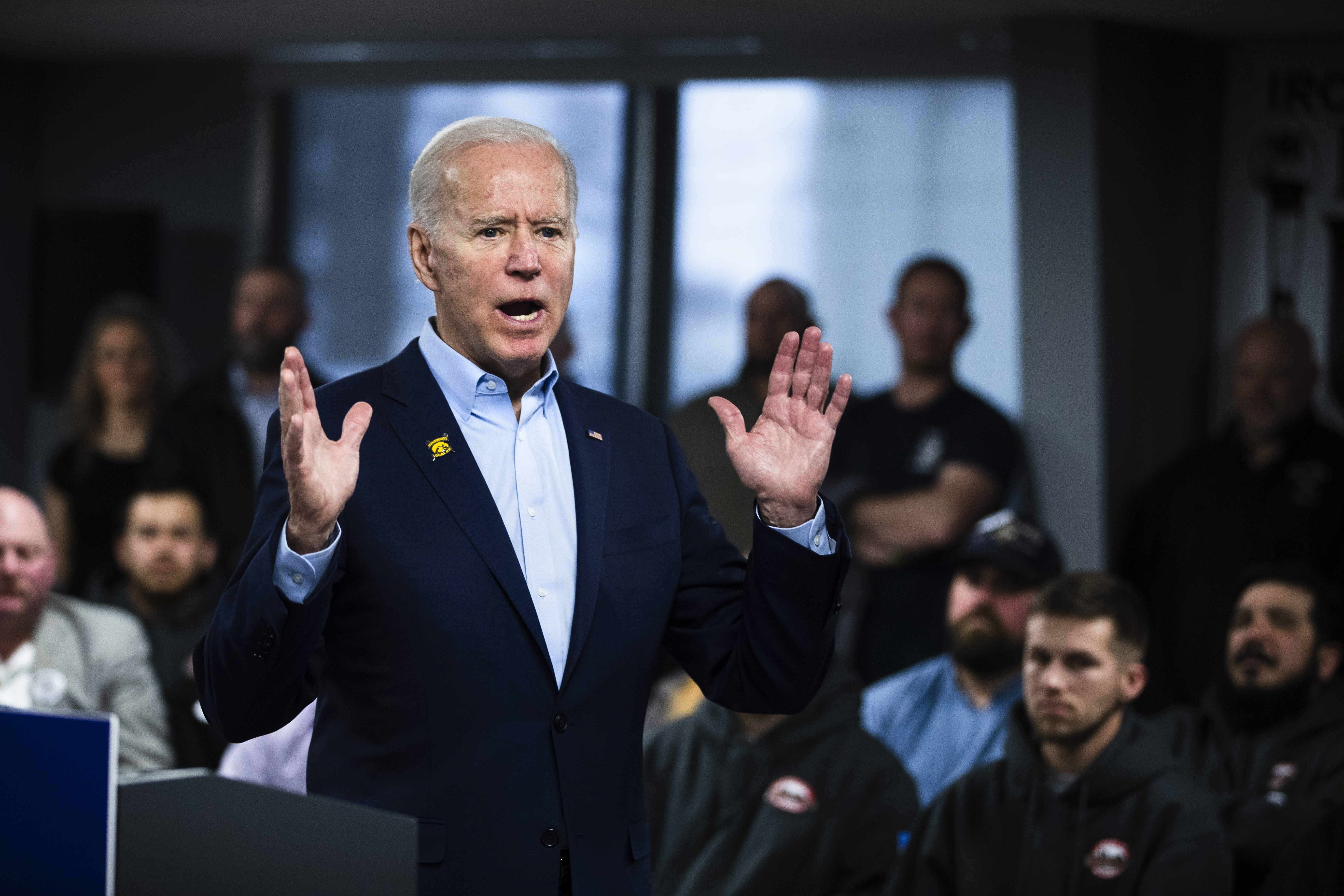 Biden's 'consensus' pitch faces biggest test in Iowa