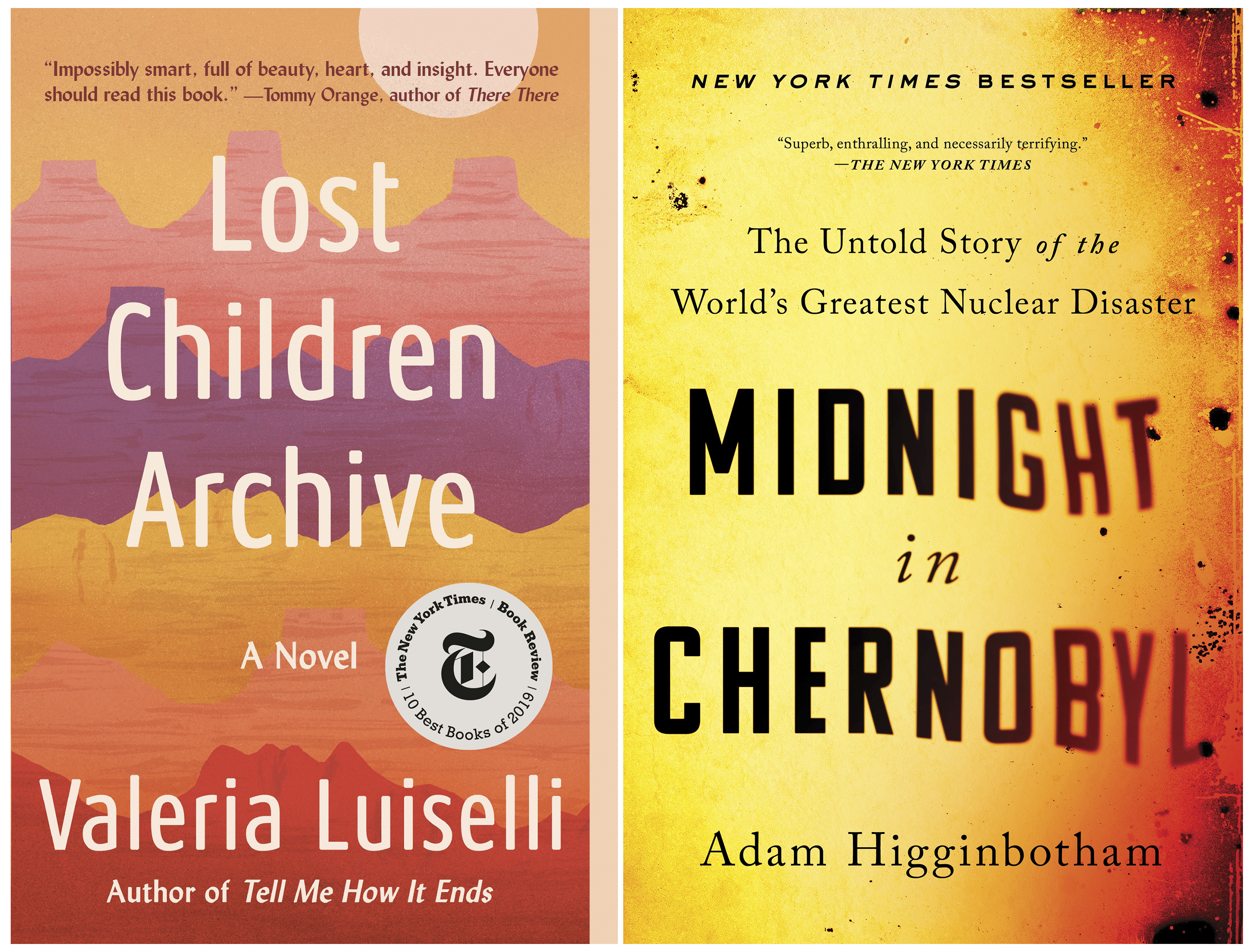 Librarians honor books by Luiselli and Higginbotham 