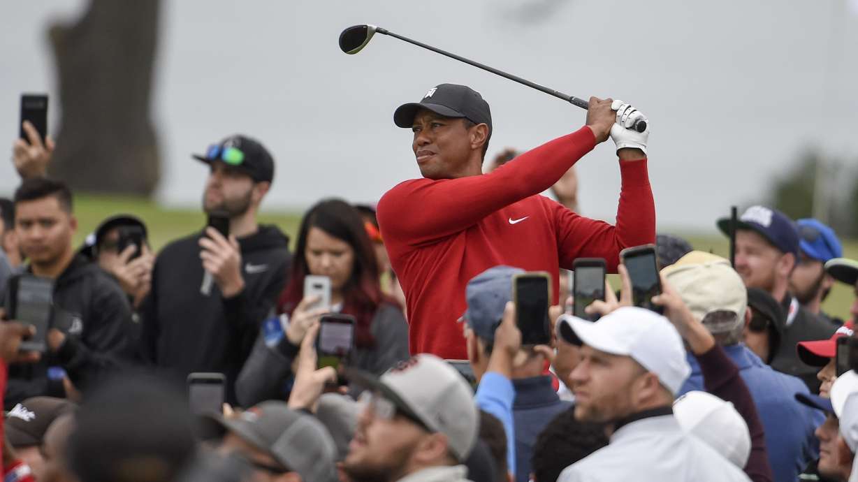 Woods stunned to learn of Kobe Bryant's death