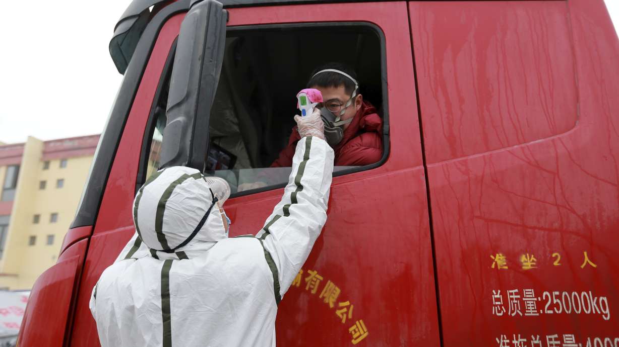 UN health chief visits China to help with virus containment